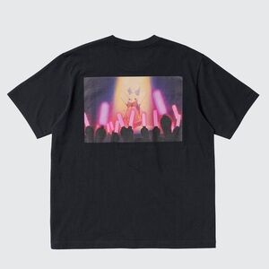 UNIQLO Black OSHI NO KO - Graphic Short Sleeve Tee